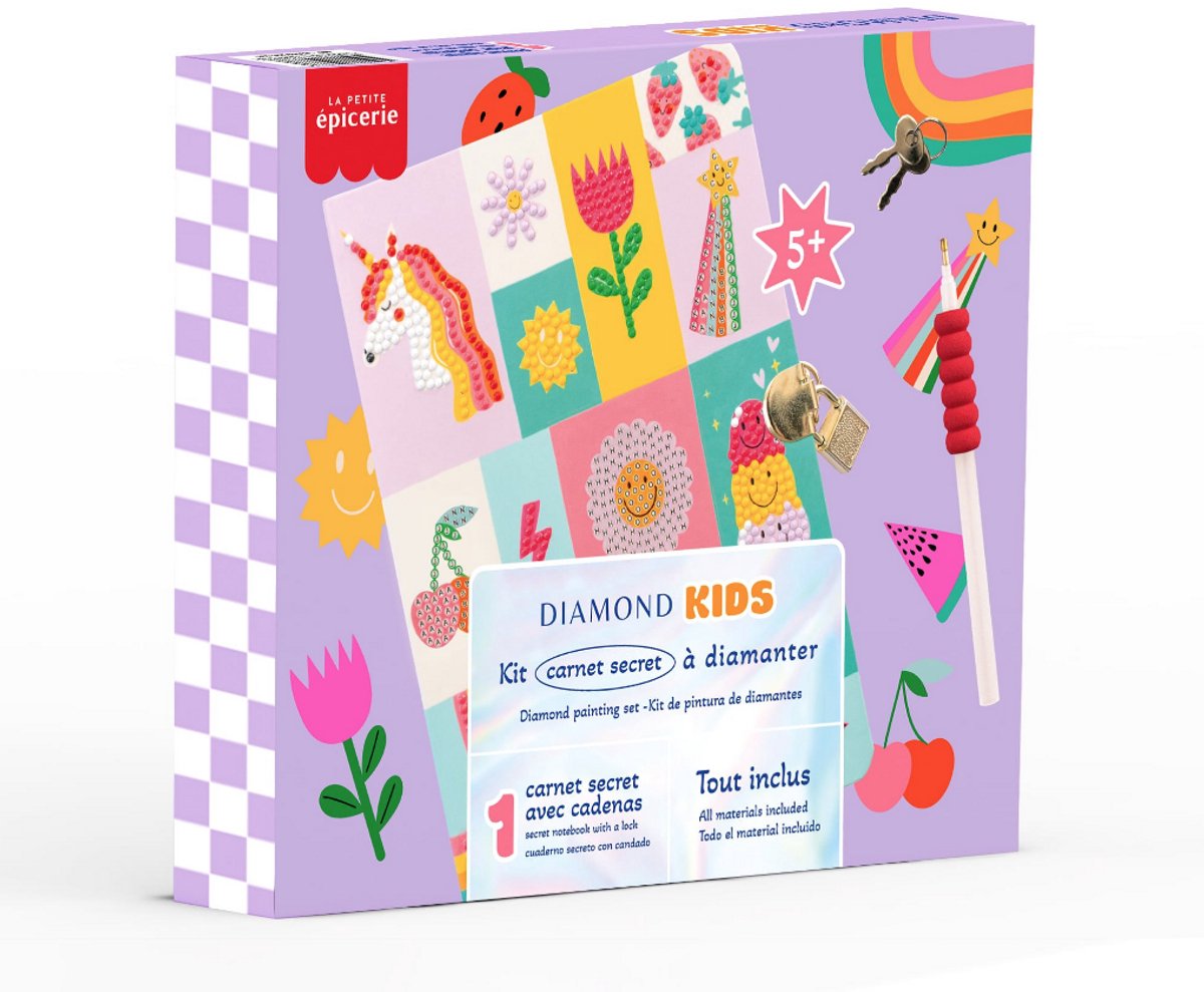 La Petite Epicerie Diamond Painting Kit for kinderen 